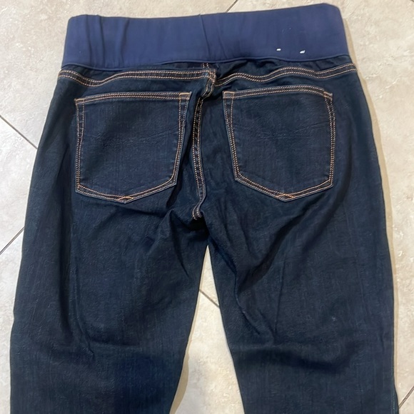 GAP Maternity Always Skinny Dark Rinse Jeans Size 28 - Picture 5 of 7